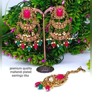 Earrings & Tikka set